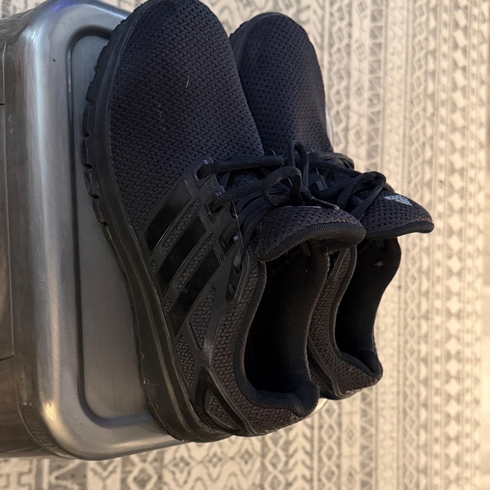 Adidas Triple Black Athletic Sneakers